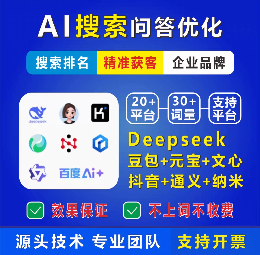宣传图：AI与GEO优化概览